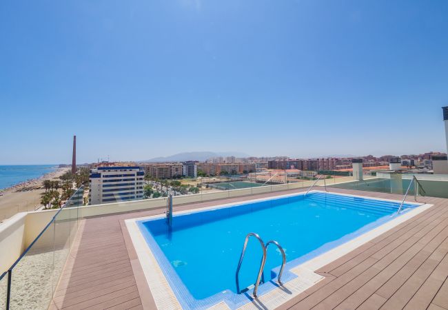 Apartamento em Málaga - Cubo's Sea View Pacifico Street & Free Parking Apartamento em Málaga - Cubo's Sea View Pacifico Street & Free Parking
