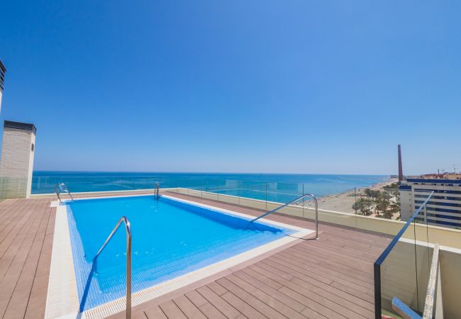 Apartamento em Málaga - Cubo's Sea View Pacifico Street & Free Parking Apartamento em Málaga - Cubo's Sea View Pacifico Street & Free Parking