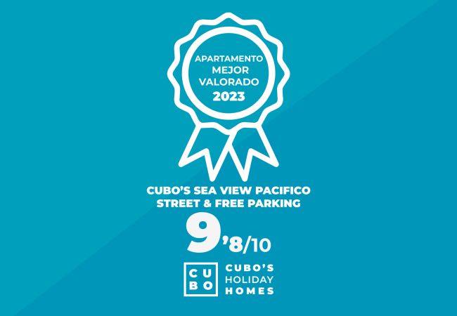 Apartamento em Málaga - Cubo's Sea View Pacifico Street & Free Parking Apartamento em Málaga - Cubo's Sea View Pacifico Street & Free Parking