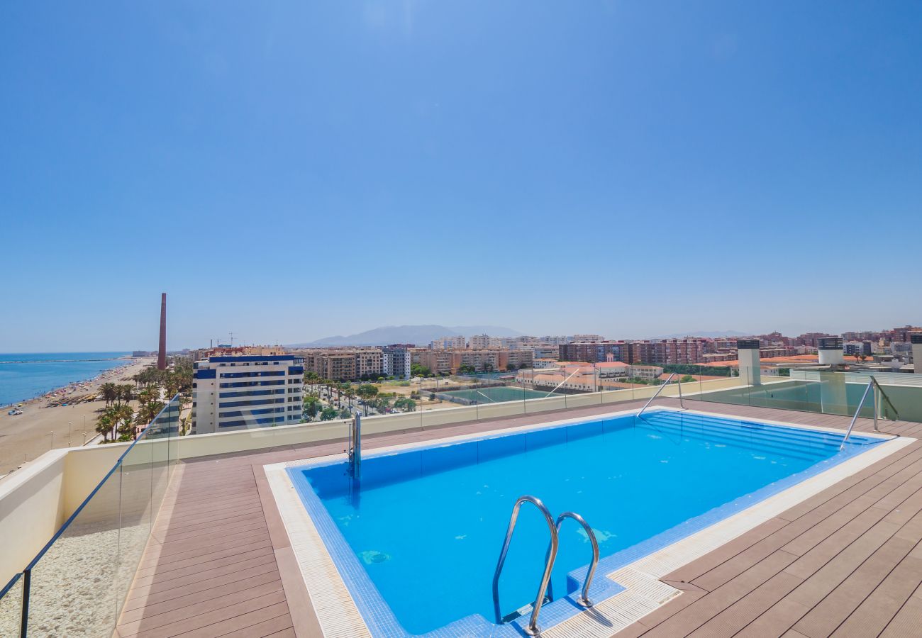 Apartamento em Málaga - Cubo's Sea View Pacifico Street & Free Parking Apartamento em Málaga - Cubo's Sea View Pacifico Street & Free Parking