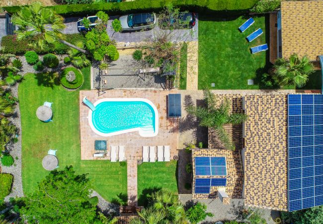 Villa with Heated Pool and Sauna | Cubo's Holiday Homes		 Views of this villa in Alhaurín de la Torre