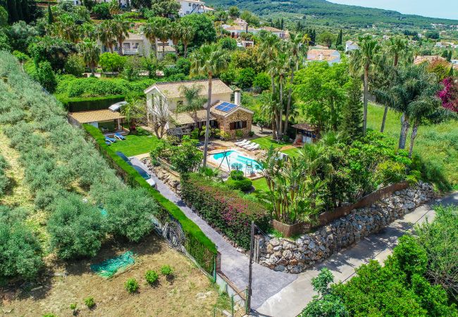 Villa with Heated Pool and Sauna | Cubo's Holiday Homes	 Views of this villa in Alhaurín de la Torre