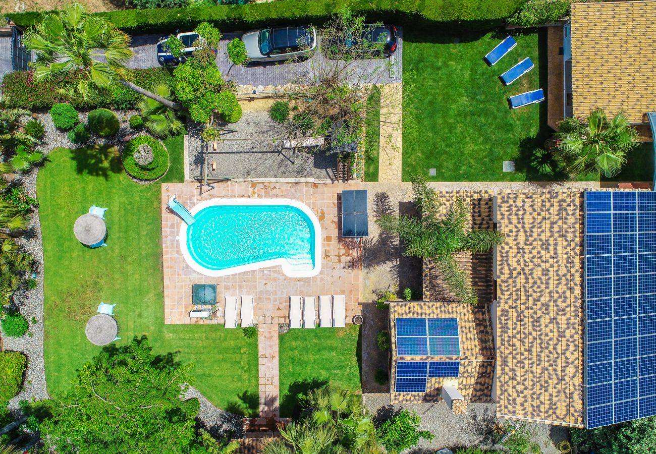 Villa with Heated Pool and Sauna | Cubo's Holiday Homes		 Views of this villa in Alhaurín de la Torre