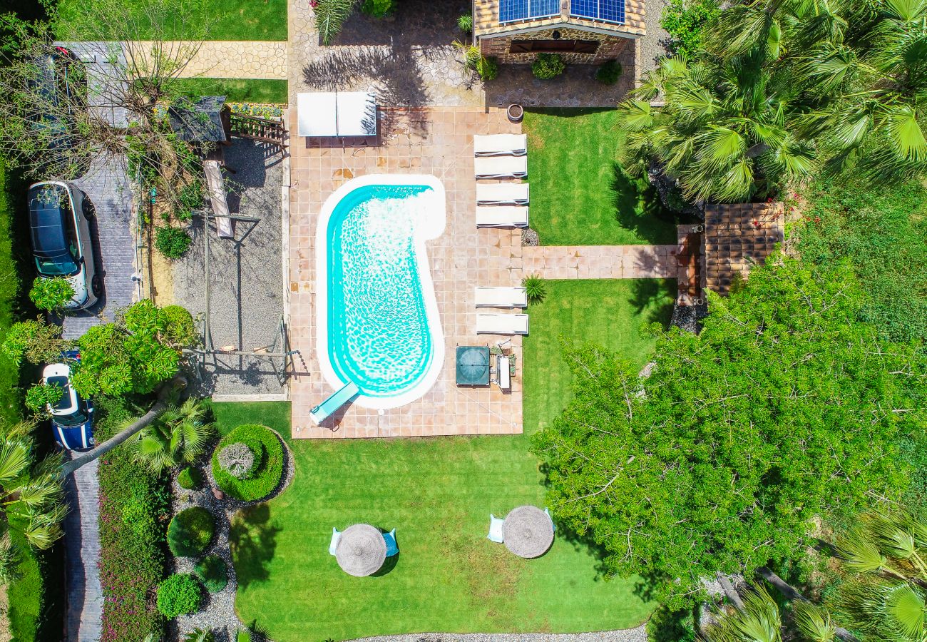 Villa with Heated Pool and Sauna | Cubo's Holiday Homes	 Views of this villa in Alhaurín de la Torre