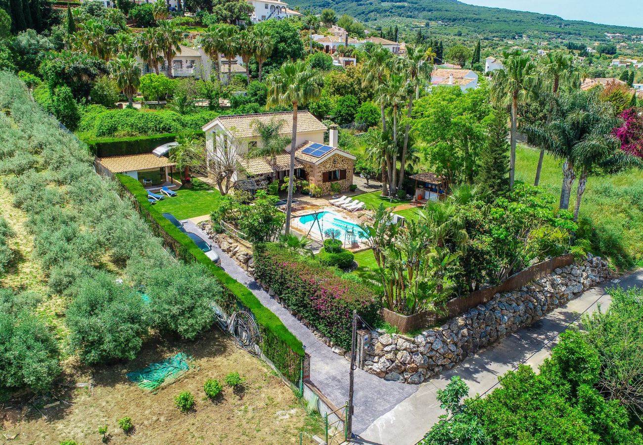 Villa with Heated Pool and Sauna | Cubo's Holiday Homes	 Views of this villa in Alhaurín de la Torre