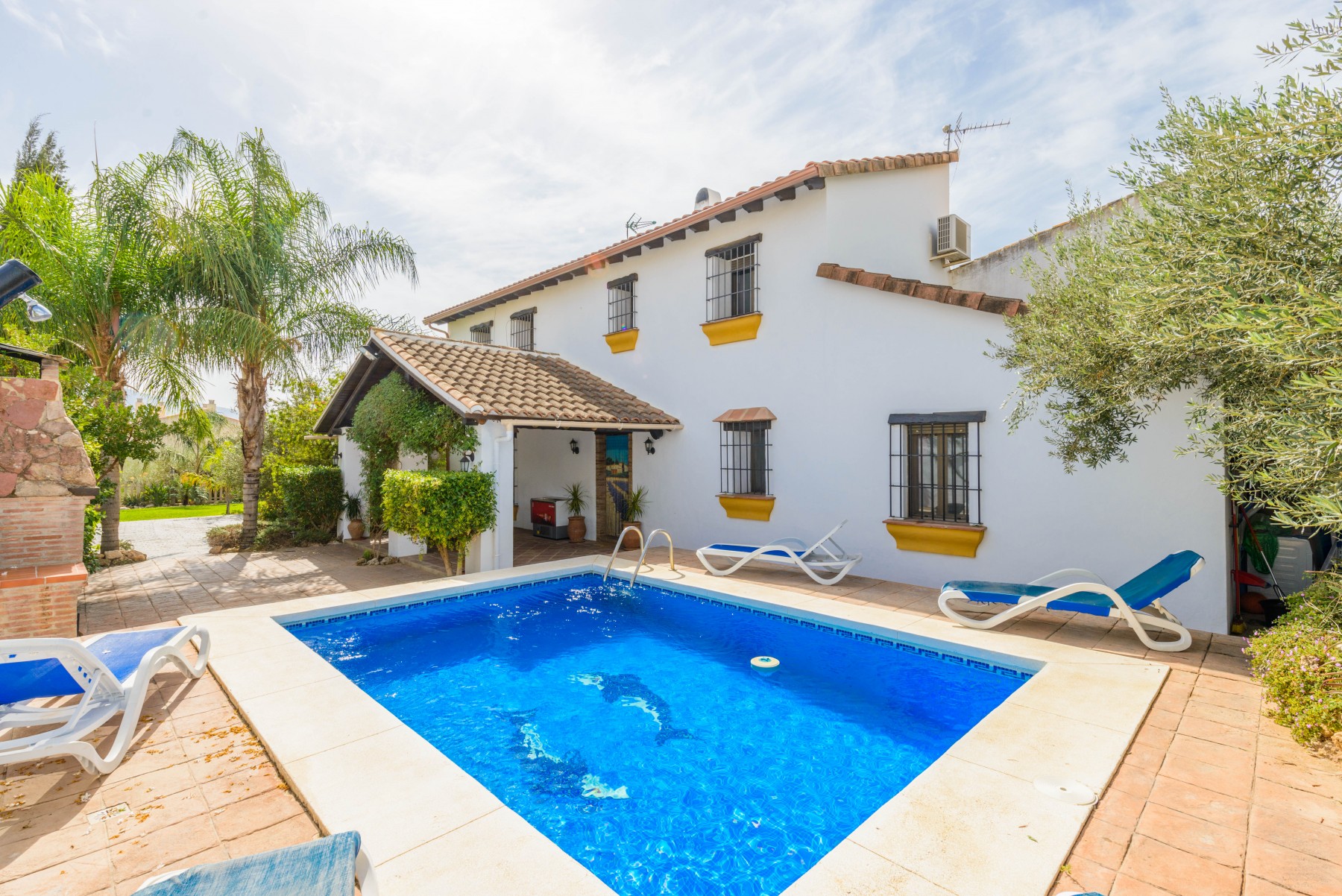 Cubo's Casa La Viña Rural house with private swimming pool in Alhaurín