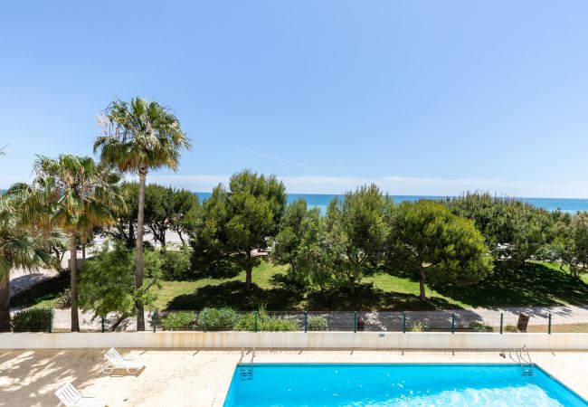 Apartment in Quarteira - Superb front Beach Pool&Sea View Carteia Flat